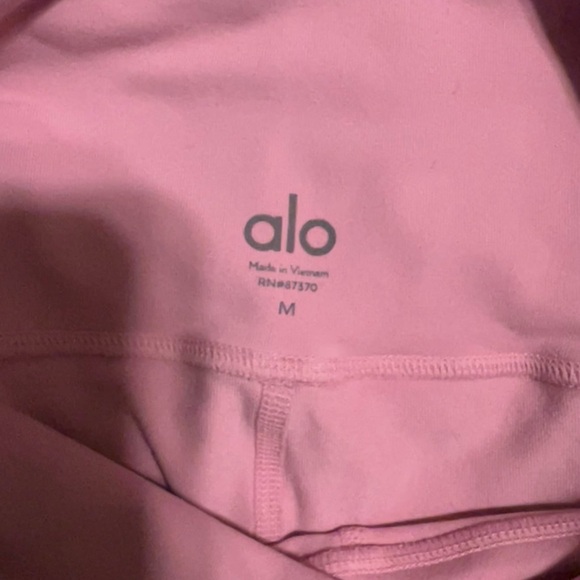 ALO Yoga Soft Pink Leggings - Picture 7 of 7